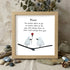 "Mum: Always Have You" Birds Sea Glass Framed Art - Oak - 8" X 8" - image 8