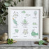 Under The Sea Marine Life Nursery Sea Glass Framed Art - White - 8" X 8" - image 11