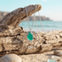 Tidal Rings Beachside Whisper Light Green Sea Glass Necklace - image 2