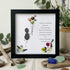 Retirement Is A Time To Thrive Sea Glass Framed Art - Black - 8" X 8" - image 8