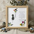 Retirement Is A Time To Thrive Sea Glass Framed Art - Oak - 8" X 8" - image 7