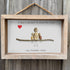 Love & Gratitude For Mom Personalized Name Sea Glass Framed Art - image 0