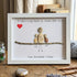 Love & Gratitude For Mom Personalized Name Sea Glass Framed Art - White - 6" X 8" - image 10