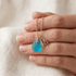 Birthstone Color & Quantity Customizable Sea Glass Necklace - image 7