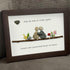 Heart-to-Heart Sister Bond Family Sea Glass Framed Art - image 6