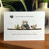 Heart-to-Heart Sister Bond Family Sea Glass Framed Art - Seaglass Card - 6" X 8" - image 1