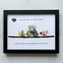Heart-to-Heart Sister Bond Family Sea Glass Framed Art - Black - 6" X 8" - image 9