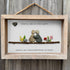 Heart-to-Heart Sister Bond Family Sea Glass Framed Art - image 4
