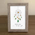 "Dreams Know The Way" Dreamcatcher Sea Glass Framed Art - image 4
