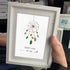 "Dreams Know The Way" Dreamcatcher Sea Glass Framed Art - image 2