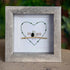 Bridal Shower & Wedding "Just Married" Sea Glass Framed Art - image 6