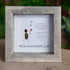 Meaningful Self-Love Uplifting Quote Sea Glass Framed Art - image 3