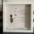 Meaningful Self-Love Uplifting Quote Sea Glass Framed Art - image 4