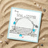 Turquoise Sea Glass Bracelet With Ocean Element Charm - image 2