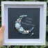 Be Happy Today Crescent Moon Sea Glass Framed Art - image 4