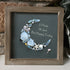 Be Happy Today Crescent Moon Sea Glass Framed Art - image 2