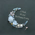 Be Happy Today Crescent Moon Sea Glass Framed Art - Seaglass Card - 8" X 8" - image 1