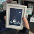Starry Night Romantic Camping Sea Glass Framed Art - image 0