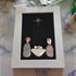 Holy Family Nativity Story Sea Glass Framed Art - image 5