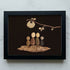Together Under the Moon Family Sea Glass Framed Art - Black - 6" X 8" - image 10