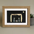 Contemporary Nativity Scene Sea Glass Framed Art - image 5