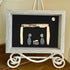 Contemporary Nativity Scene Sea Glass Framed Art - image 0