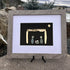Contemporary Nativity Scene Sea Glass Framed Art - image 4