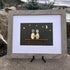 Hand In Hand Night Sky Couple Sea Glass Framed Art - image 5