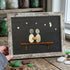 Hand In Hand Night Sky Couple Sea Glass Framed Art - Retro White - 6" X 8" - image 12