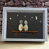 Hand In Hand Night Sky Couple Sea Glass Framed Art - image 0