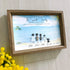 Beach Scene Personalized Family Name Sea Glass Framed Art - image 6