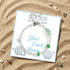 Rare Green Sea Glass & Freshwater Pearl Bracelet - image 2
