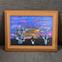 Southwest Desert Sunset Cactus Pebble Framed Art - image 3