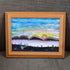 Mountain Scene Desert Fusion Pebble Sea Glass Framed Art - image 4