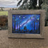 Milky Way & Starry Night Couple Sea Glass Framed Art - image 2