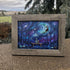 To The Moon And Back Night Sky Sea Glass Framed Art - image 2