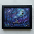To The Moon And Back Night Sky Sea Glass Framed Art - Black - 6" X 8" - image 8