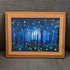 Enchanted Blue Night Lovers Sea Glass Framed Art - image 4