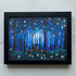 Enchanted Blue Night Lovers Sea Glass Framed Art - Black - 6" X 8" - image 8