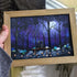 Forever & Always Couple In Starry Night Sea Glass Framed Art - image 3