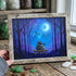Soulmate Couple Stargazing Sea Glass Framed Art - Retro White - 6" X 8" - image 10