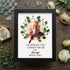 Custom Loved One Photo Memorial Sea Glass Wreath Framed Art - Black - 8" X 6" - image 8