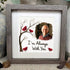 Always With You Personalized Memorial Photo Sea Glass Framed Art - image 3