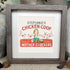 Chicken Lady Coop Sign Custom Name Sea Glass Framed Art - image 0