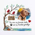 Pet Memorial Custom Photo Name Date Sea Glass Framed Art - image 2