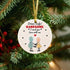 Handsome Driver Safety Reminder Sea Glass Hanging Ornament - image 3