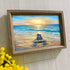 Romantic Beach Stone Couple Sea Glass Framed Art - image 3