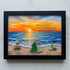 Treasures Found in Moments Couple Sea Glass Framed Art - Black - 6" X 8" - image 8
