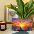 Collect Moments Sunset Couple Sea Glass Framed Art - Seaglass Card - 6" X 8" - image 1