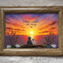 Collect Moments Sunset Couple Sea Glass Framed Art - image 4